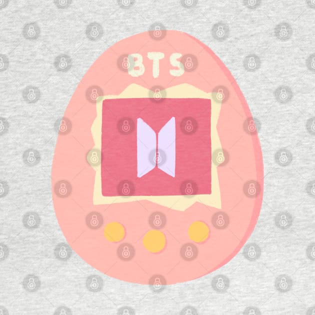 BTS Tamagotchi pink aesthetic item by Oricca